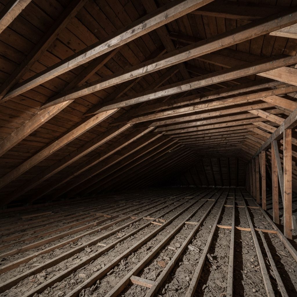 Antes - Ático sin aislar