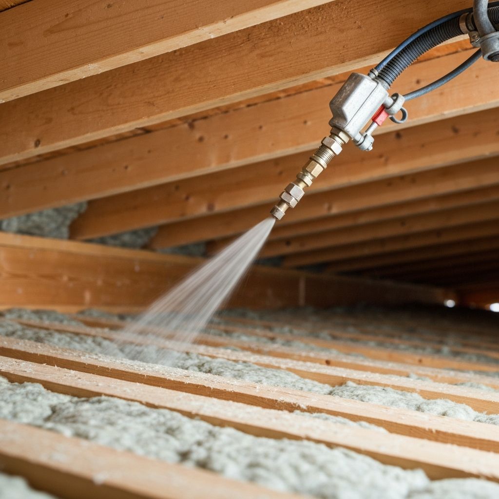 Instalación de aislamiento soplado 100% sin obras