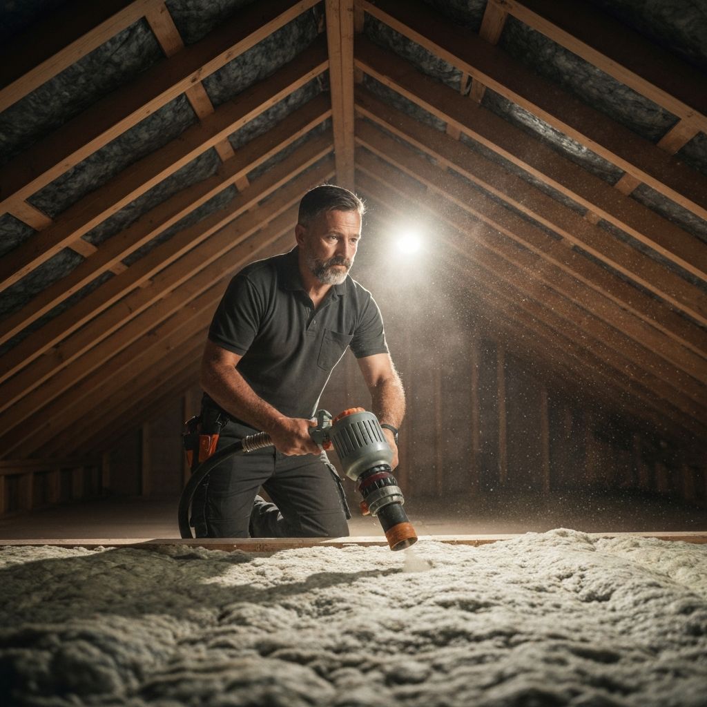 Instalación profesional de aislamiento
